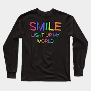 SMILE Long Sleeve T-Shirt